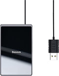 Baseus Card Ultra-thin Wireless Charger 15W Black