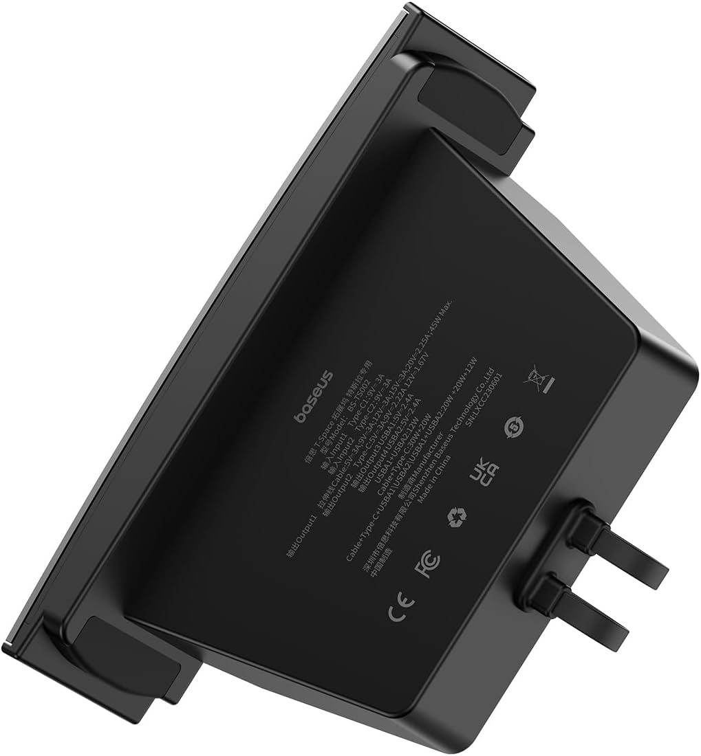 Baseus Hub Docking Station T-Space for Tesla Car — Black