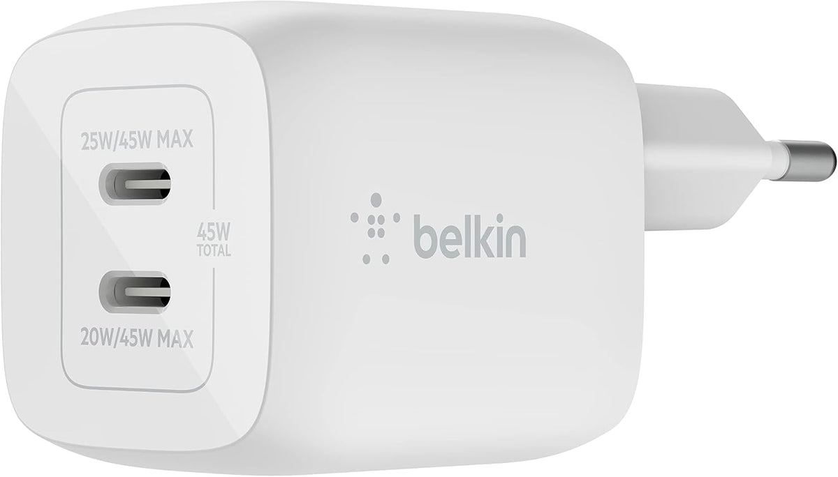 Belkin CHAGEUR SECTEUR USB-C GAN 45WCHAGEUR SECTEUR USB-C GAN 45W