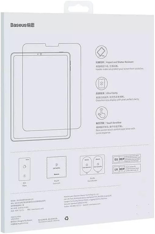 Baseus Crystal Tempered Glass Screen Protector for iPad Pro 12.9-inch — Clear