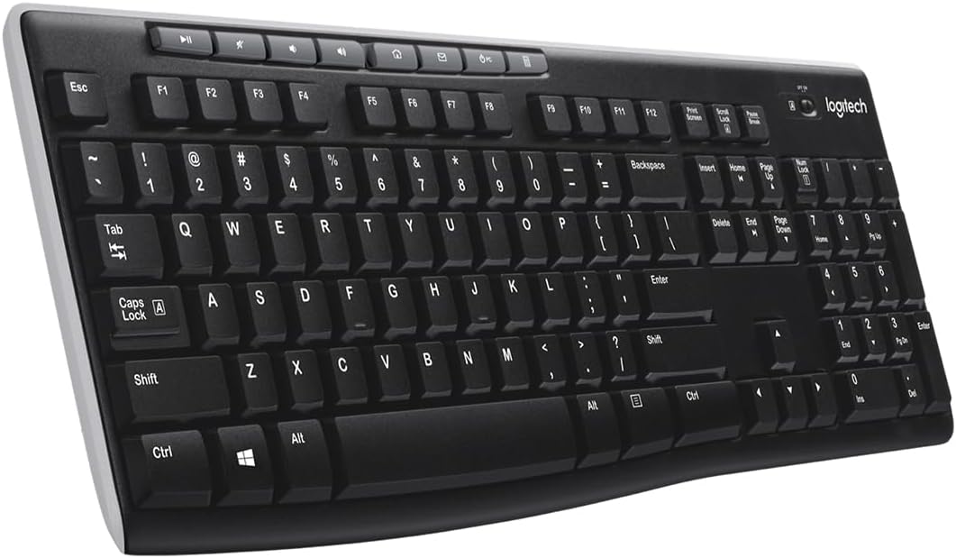 Logitech K270 Keyboard — Black