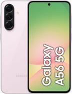 Samsung Galaxy A56 5G, Android Smartphone, 256GB Storage, 12GB RAM, Awesome Pink, 6x OS Upgrades, Large Display, Long Battery Life (UAE Version)