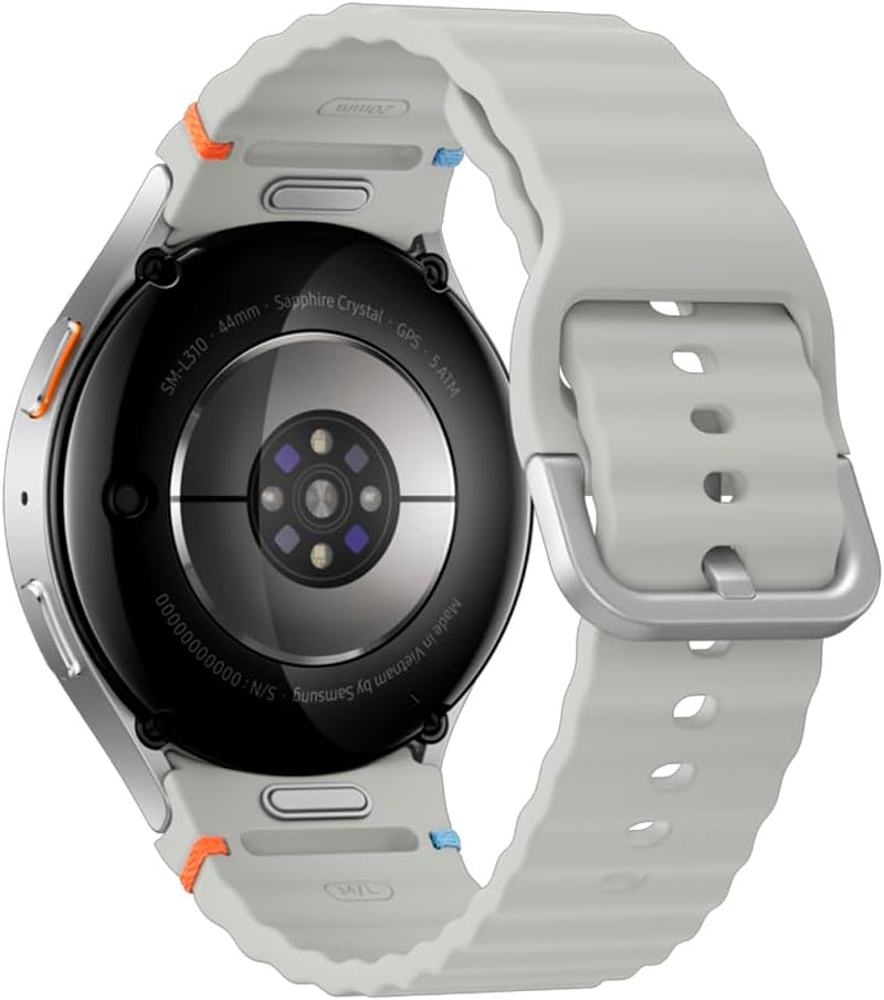 Samsung Galaxy Watch7 Smartwatch, Silver, 44mm, Bluetooth, Sleep Coaching, Fitness Tracker (UAE Version)