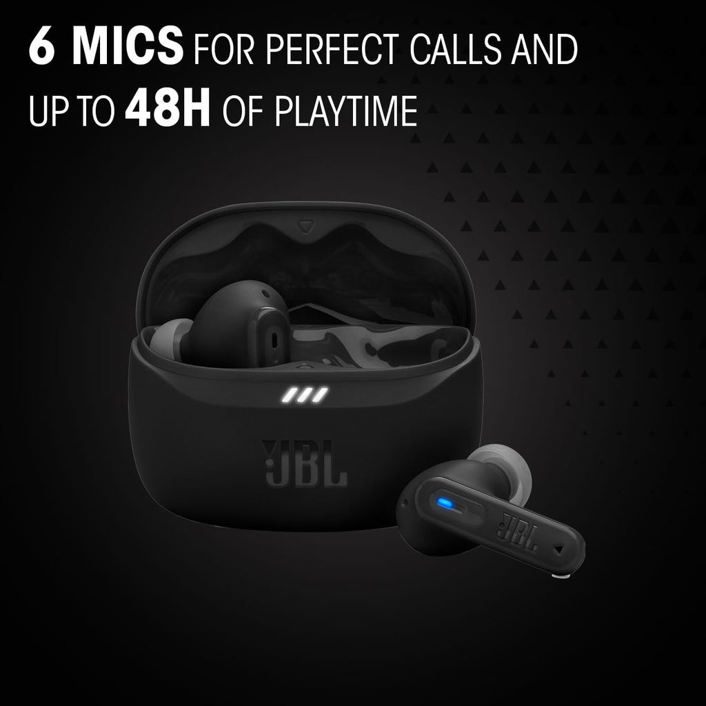 JBL Tune Beam 2 True Wireless Earbuds — Black