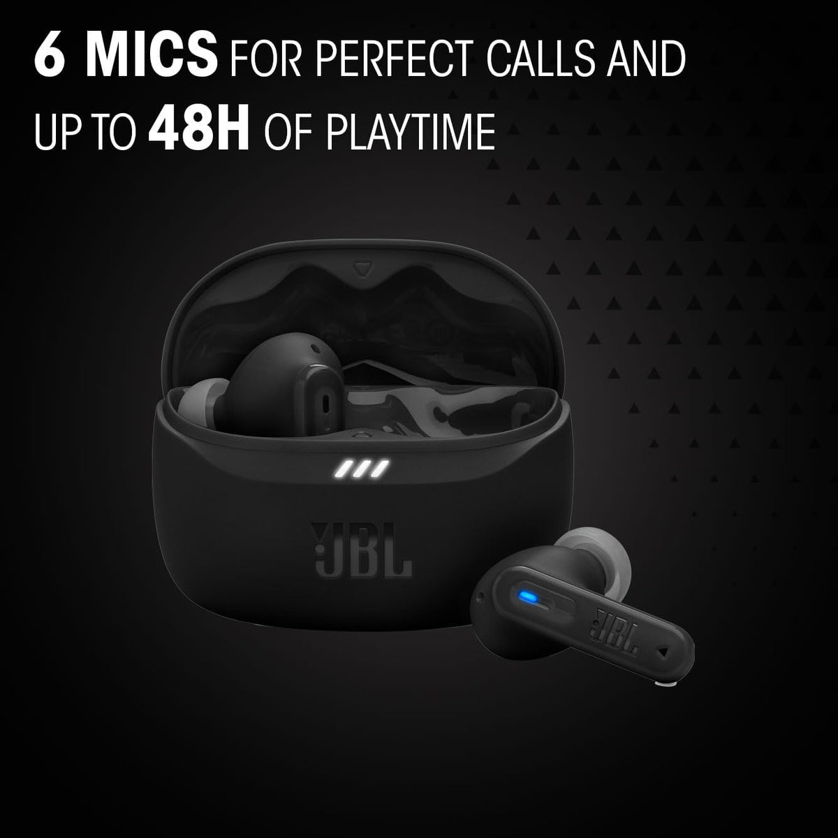 JBL Tune Beam 2 True Wireless Earbuds — Black