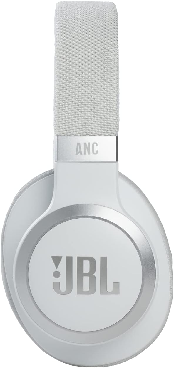 JBL Live 660NC Wireless Noise Cancelling Headphones — White
