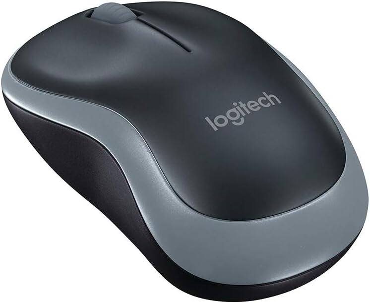 Logitech M185 Wireless Mouse — Blue