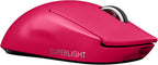 Logitech G PRO X SUPERLIGHT Gaming Mouse — Magenta