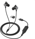Logitech Zone Wired Earbuds — Graphite