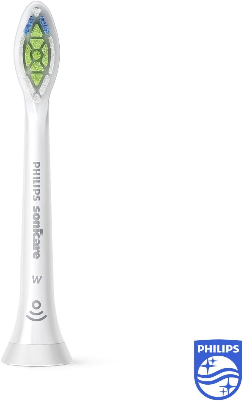 Philips Genuine Sonicare Optimal White Replacement Brush Heads, 4 Pack, White - HX6064/10 — White