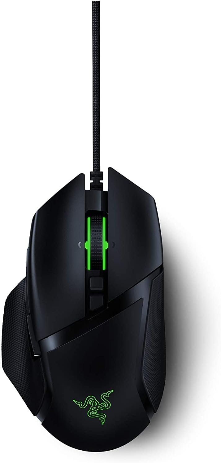 Razer Basilisk V2 Wired Ergonomic Gaming Mouse With 11 Programmable Buttons Rz01 03160100 R3M1, Black — main product image