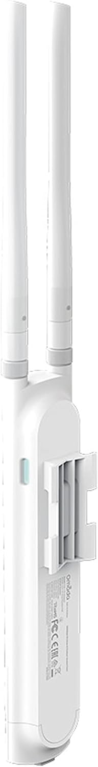 TP-Link Omada EAP110-Outdoor N300 Wireless Outdoor Access Point, WiFi Coverage up to 200 meters, Passive PoE with Free PoE Injector, SDN Integrated Cloud Access & Omada App