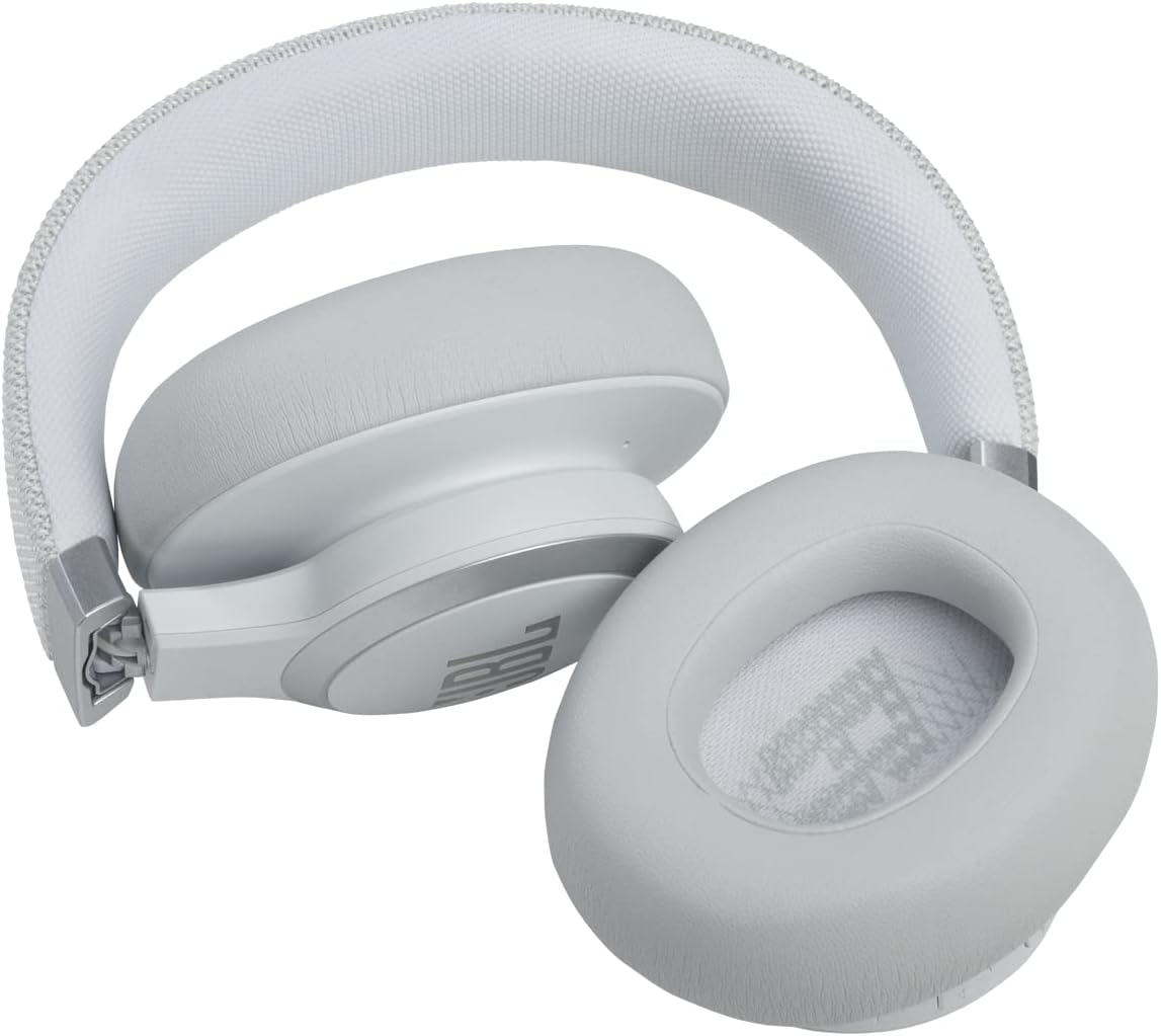 JBL Live 660NC Wireless Noise Cancelling Headphones — White