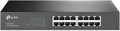 TP-Link TL-SG1016D 16-Port Gigabit Desktop/Rackmount Switch, Plug & play, Auto MDI/MDIX, Auto Negotiation, Energy-Efficient Technology