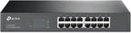 TP-Link TL-SG1016D 16-Port Gigabit Desktop/Rackmount Switch, Plug & play, Auto MDI/MDIX, Auto Negotiation, Energy-Efficient Technology