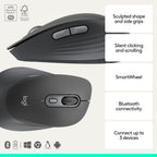 Logitech M840 Wireless Mouse — Graphite
