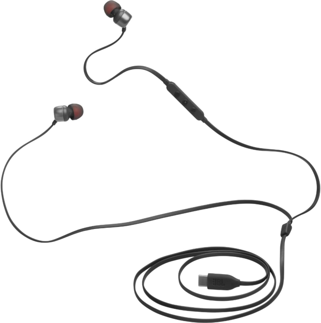 JBL Tune 310C USB-C Wired In-Ear Headphones — Black