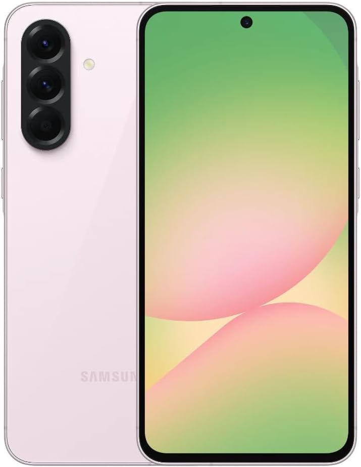 Samsung Galaxy A56 5G 2025 | 256GB, 12GB, Dual SIM | 6.7" 120Hz AMOLED, IP67 Water Resistant, Android 15 | International Model Factory Unlocked for T-Mobile & Global | 25W Charger Bundle (Pink)