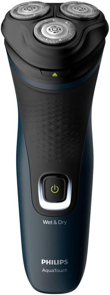 Philips AquaTouch S1121/41 Wet/Dry Electric Shaver - Black — Black