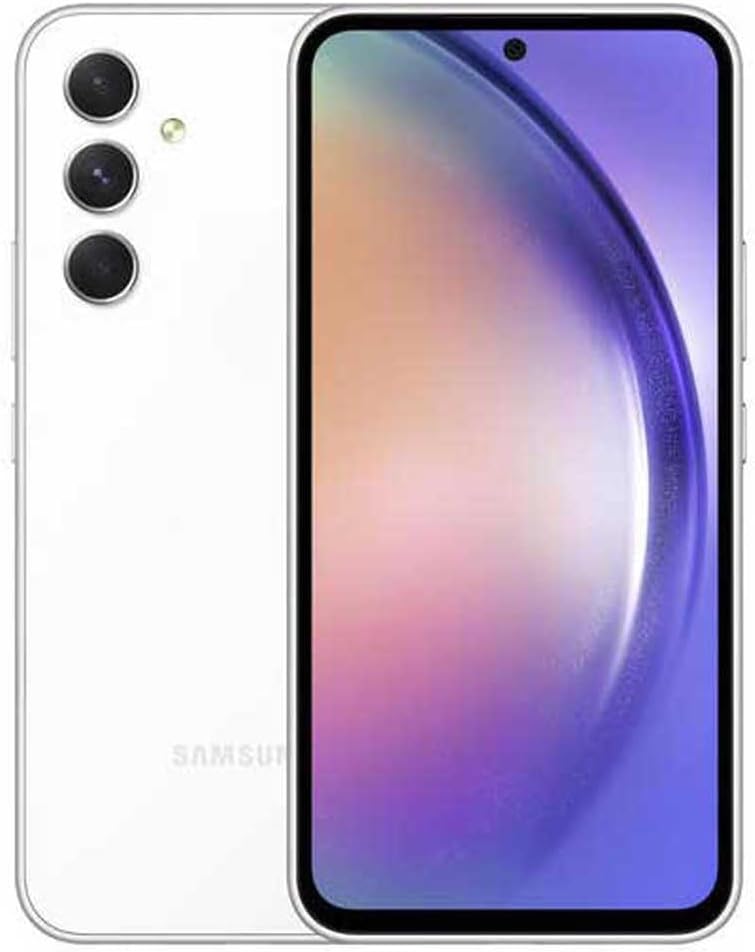 SAMSUNG (Renewed) Galaxy A54 5G 128GB Awesome White EU 16,31cm (6,4") Super AMOLED Display, Android 13, 50MP (International Version)
