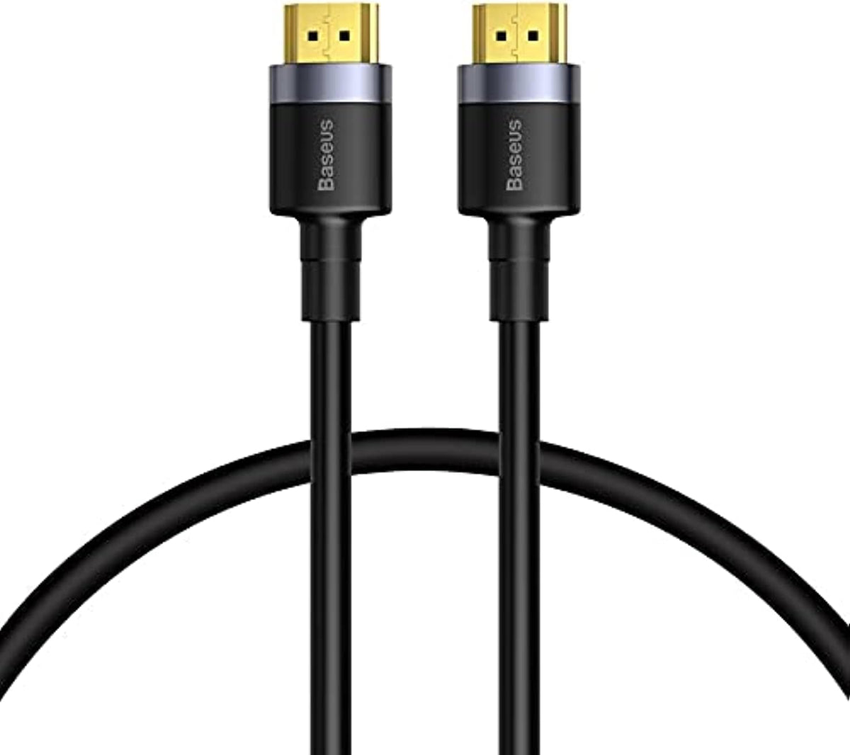 Baseus Cable Baseus Cafule 4KHDMI Male To 4KHDMI Male Adapter Cable 3m Black — 3 Meters — Black