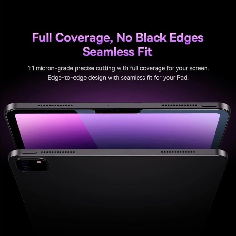Baseus Crystal Tempered Glass for iPad Pro 11-inch (2018–2022) / Air 4 / Air 5 — Clear