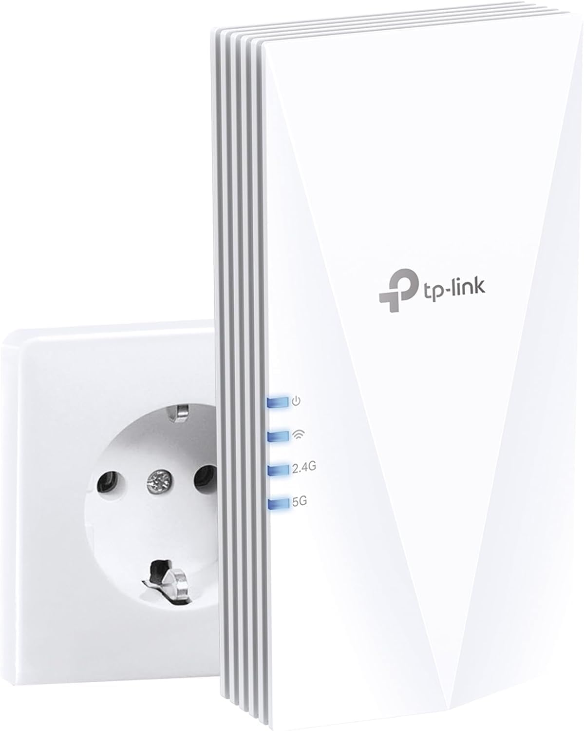 TP-Link Mesh WiFi 6 Booster, Ultraxtend WiFi Range Extender AX1500 Mbps with 1 Gigabit Port, Internet Booster, 5GHz, App Control Easy Setup, UK Plug (RE500X)