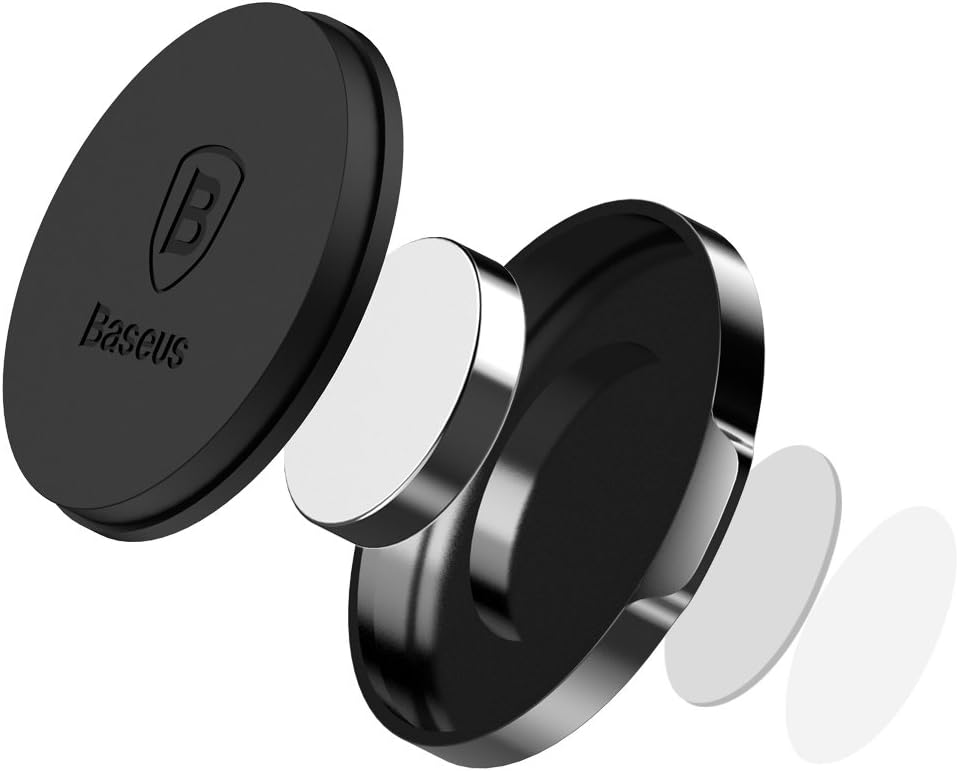 Baseus Small ears series Magnetic suction bracketBlack — Black