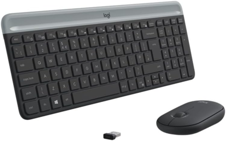 Logitech MK470 Keyboard and Mouse Combo — Black