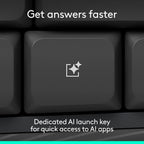 Logitech MK880 Keyboard and Mouse Combo — Graphite