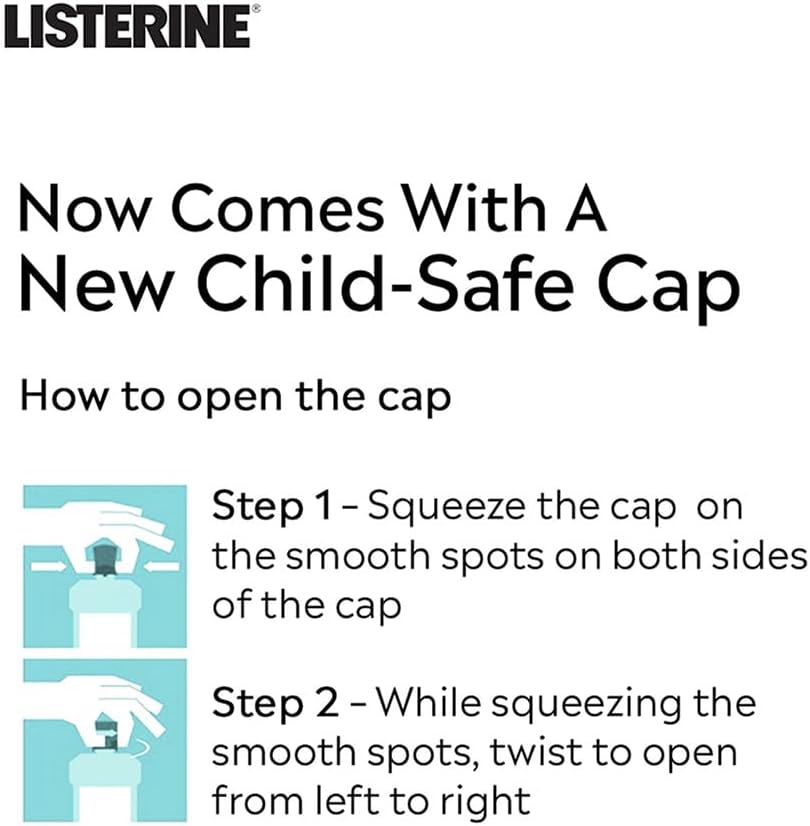 Listerine Cool Mint Mouthwash, 500 ml, 2-Pack — additional product view 4