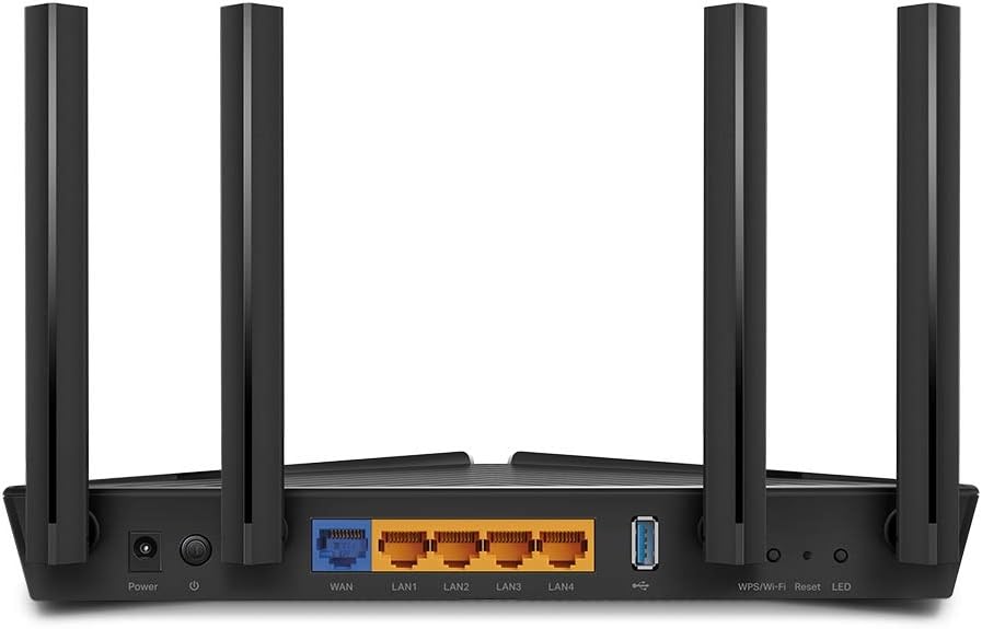 TP-Link AX3000 Smart WiFi 6 Router (Archer AX50) – 802.11ax, Gigabit Router, Dual Band, OFDMA, MU-MIMO, Parental Controls, Built-in HomeCare,Works with Alexa