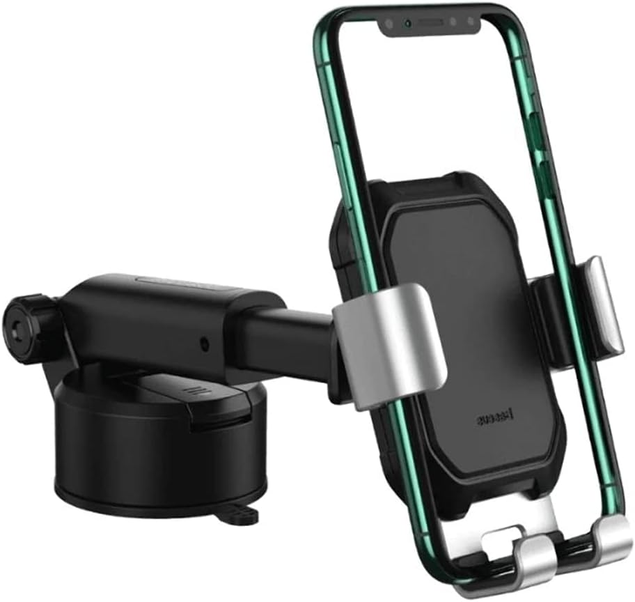 Baseus Tank Gravity Car Phone Holder with Suction Base — Black