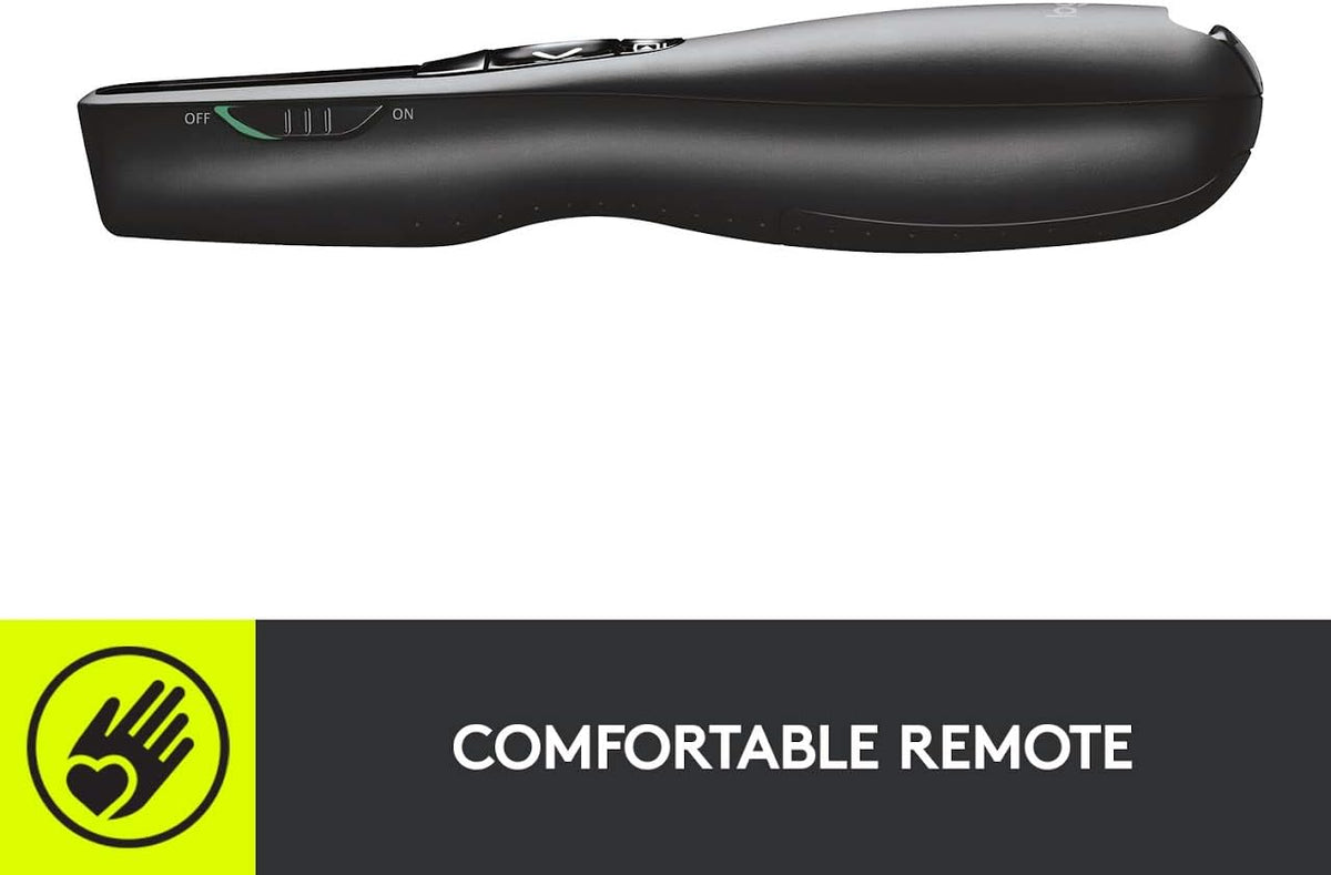Logitech R800 Presentation Remote — Black