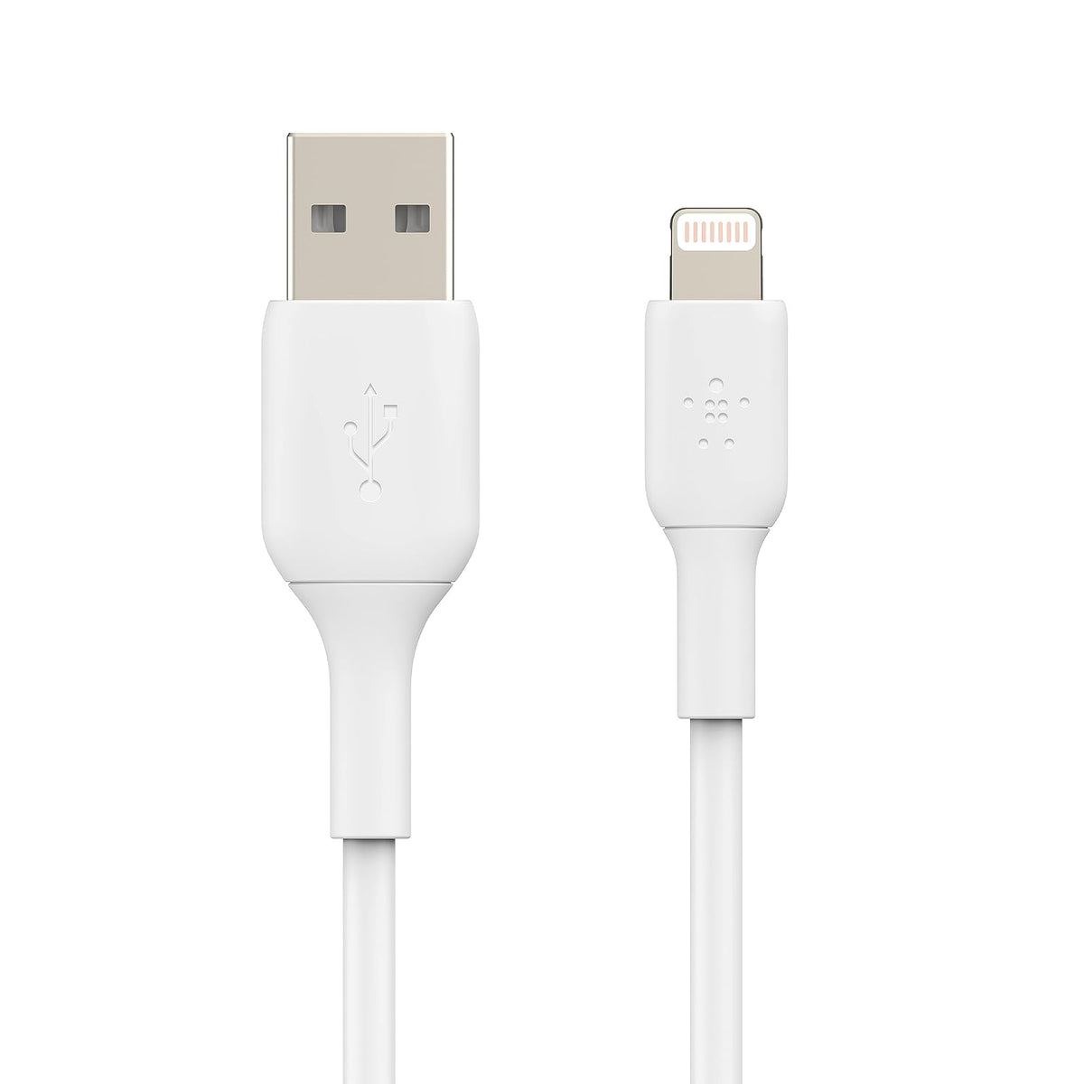 Belkin Lightning Cable (Boost Charge Lightning to USB Cable for iPhone, iPad, AirPods) MFi-Certified iPhone Charging Cable (White, 3m)
