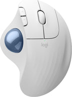 Logitech ERGO M575S Wireless Mouse — Off White
