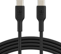 Belkin BoostCharge USB-C to USB-C fast charger cable, USB type C charger cable fast charging for iPhone 16, 15, Samsung Galaxy S24, S23, Pixel, iPad, MacBook, Nintendo Switch and more - 2m, Black