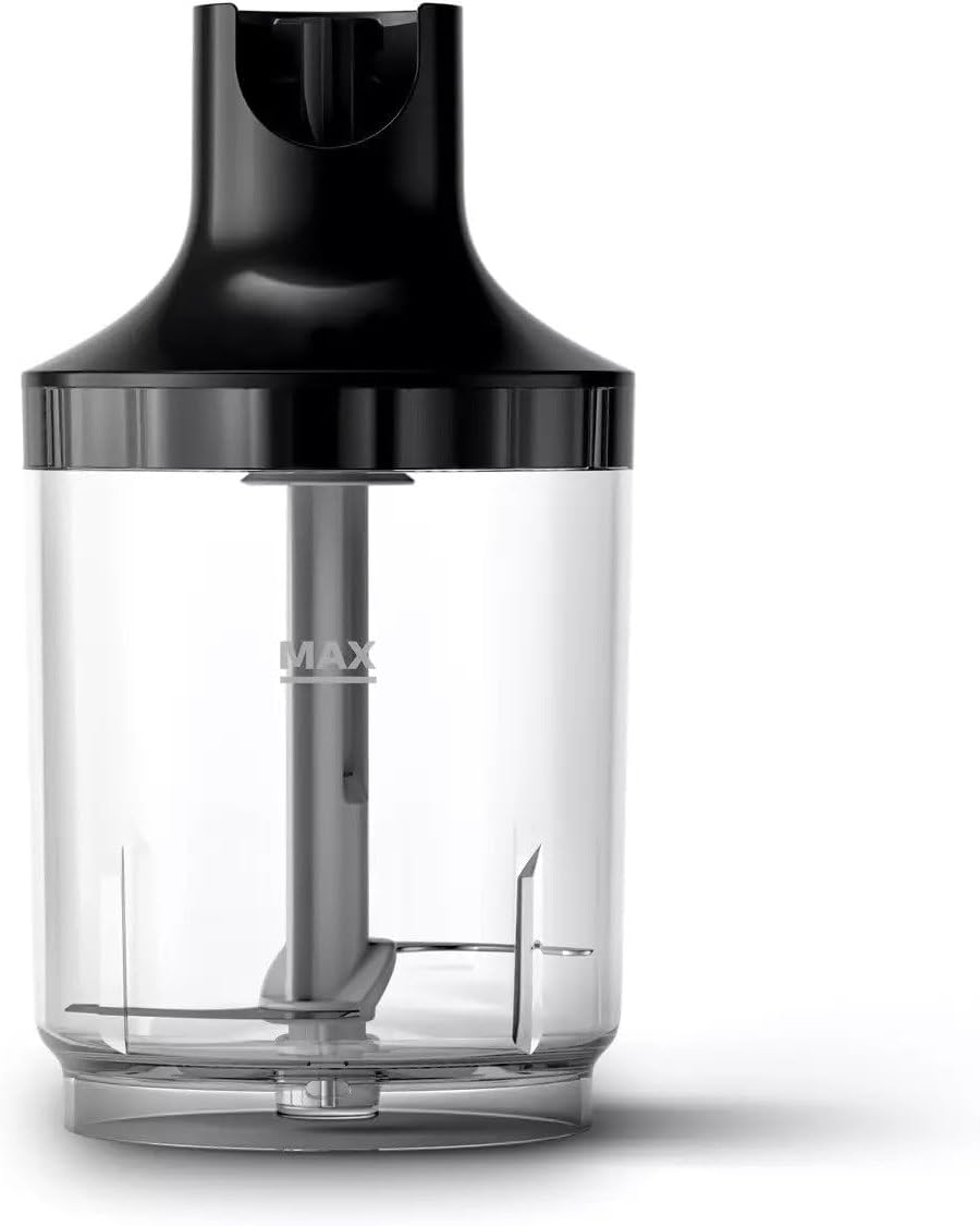 Philips Hand Blender 800W, With XL Chopper Whisk & 0.5L Tumbler — Black & Stainless steel