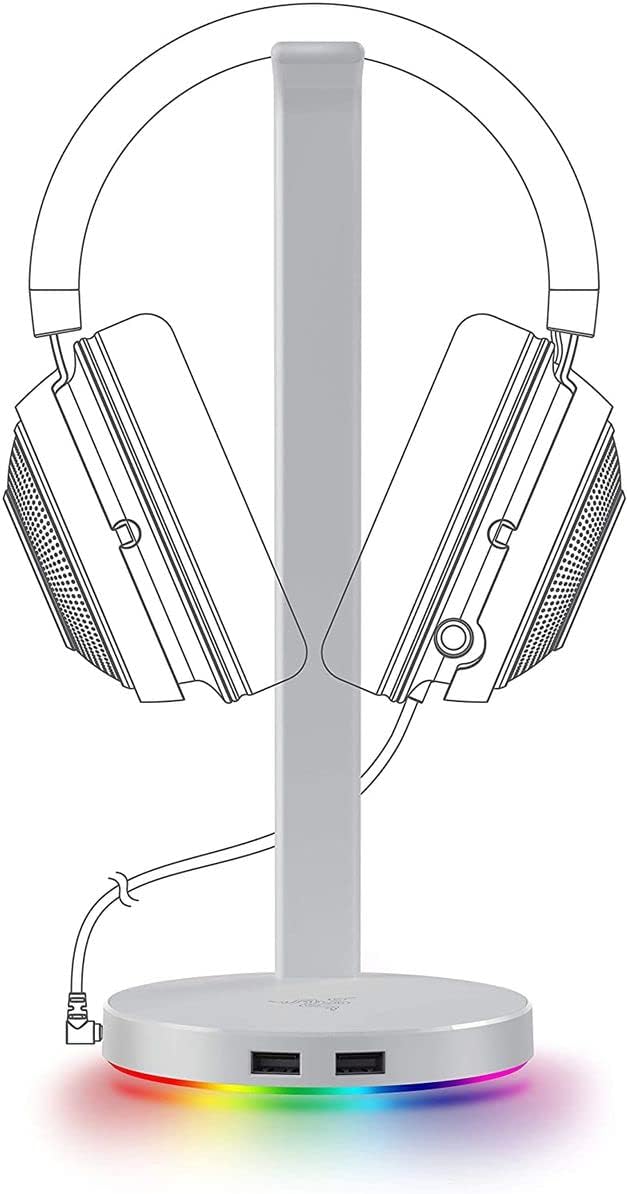 Razer Base Station V2 Chroma — Mercury White — product image 3