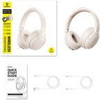 Baseus Bass BH1 Lite Wireless Headphones — Lightwhite