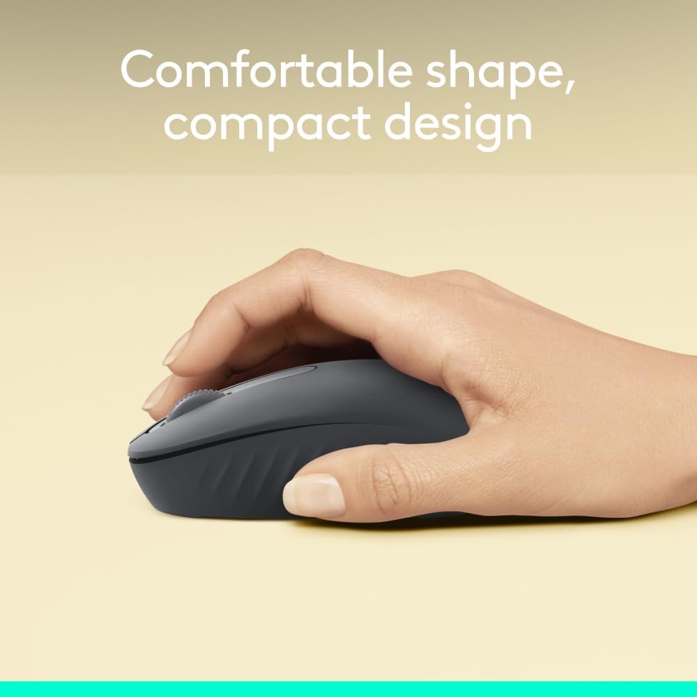 Logitech M196 Wireless Mouse — Graphite
