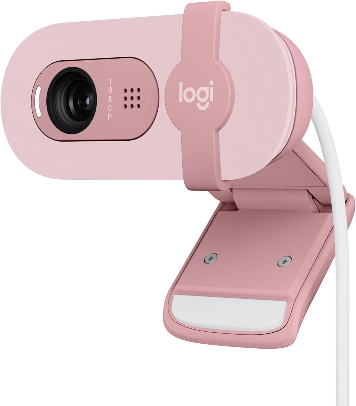Logitech BRIO 100 Webcam — Rose