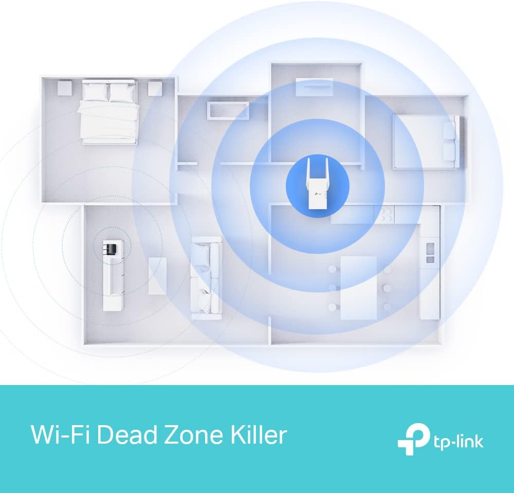 TP-Link RE705X New AX3000 Mesh WiFi 6 Extender
