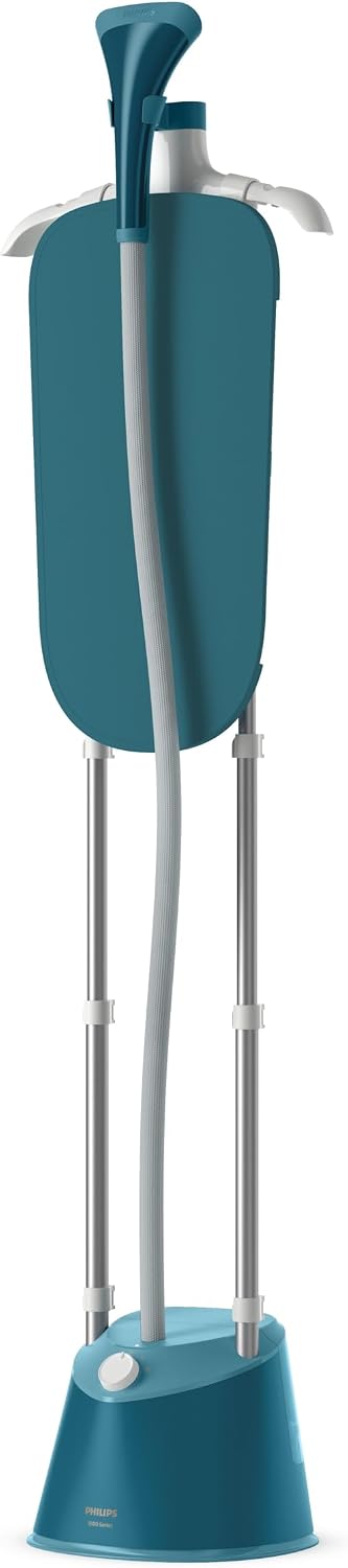 Philips Stand Steamer 1800W, 36g/min Continuous Steam, Ready in 45 Seconds — Blue