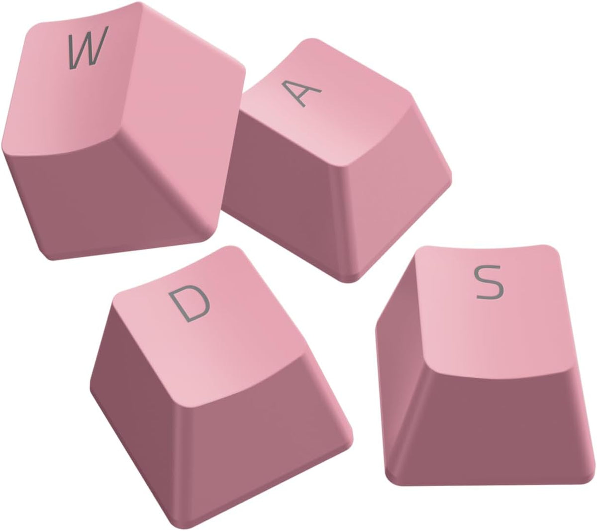 Razer Pbt Keycap Upgrade Set With Coiled Cable — Quartz — main product image
