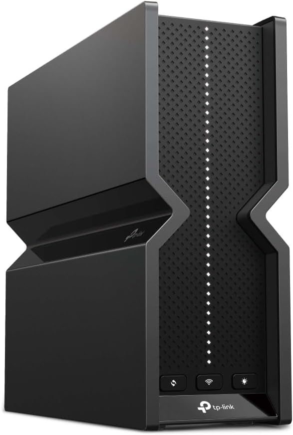 TP-Link BE9300 Ultra-Fast 9214 Mbps 6-Stream Tri-Band Wi-Fi 7 Router, Five 2.5G Ports, 4K-QAM, EasyMesh-Compatible, 8K streaming, VR/AR, Online Gaming, Easy Setup (Archer BE550)