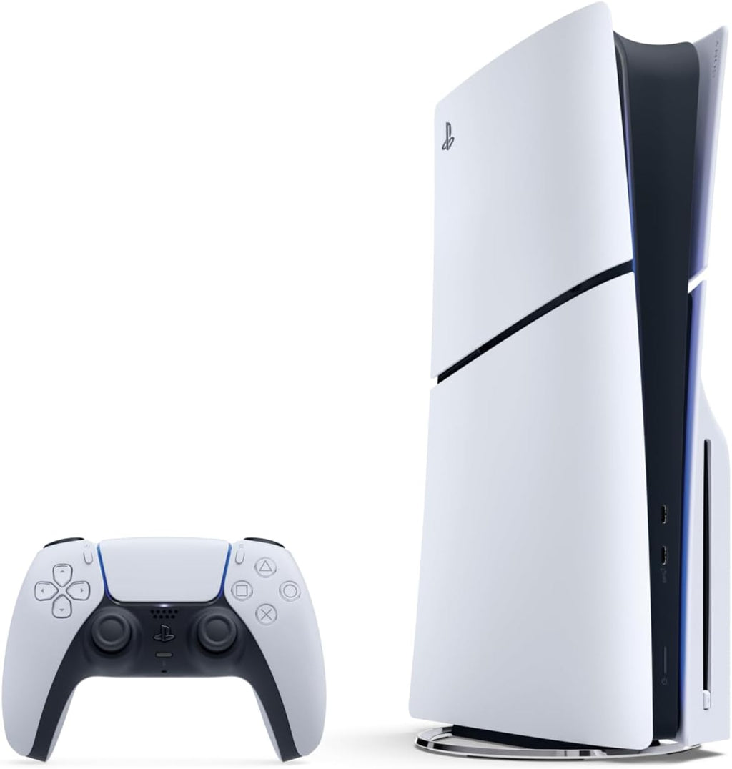 PlayStation 5 Disc Console (New 2023 Slim Model )- UAE Version, 1 Year Manufacturer Warranty