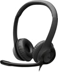 Logitech H390 USB-C Headset — Black
