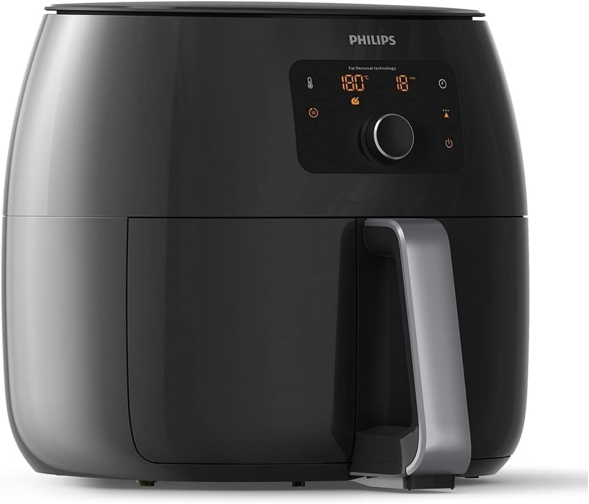 Philips Premium Airfryer XXL with Fat Removal Technology, 3lb/7qt, Black, HD9650/96 — Black