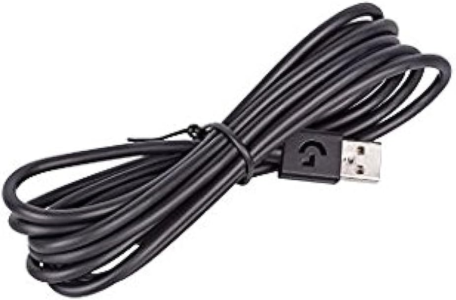 Logitech USB Cable for G533 Headset — Black